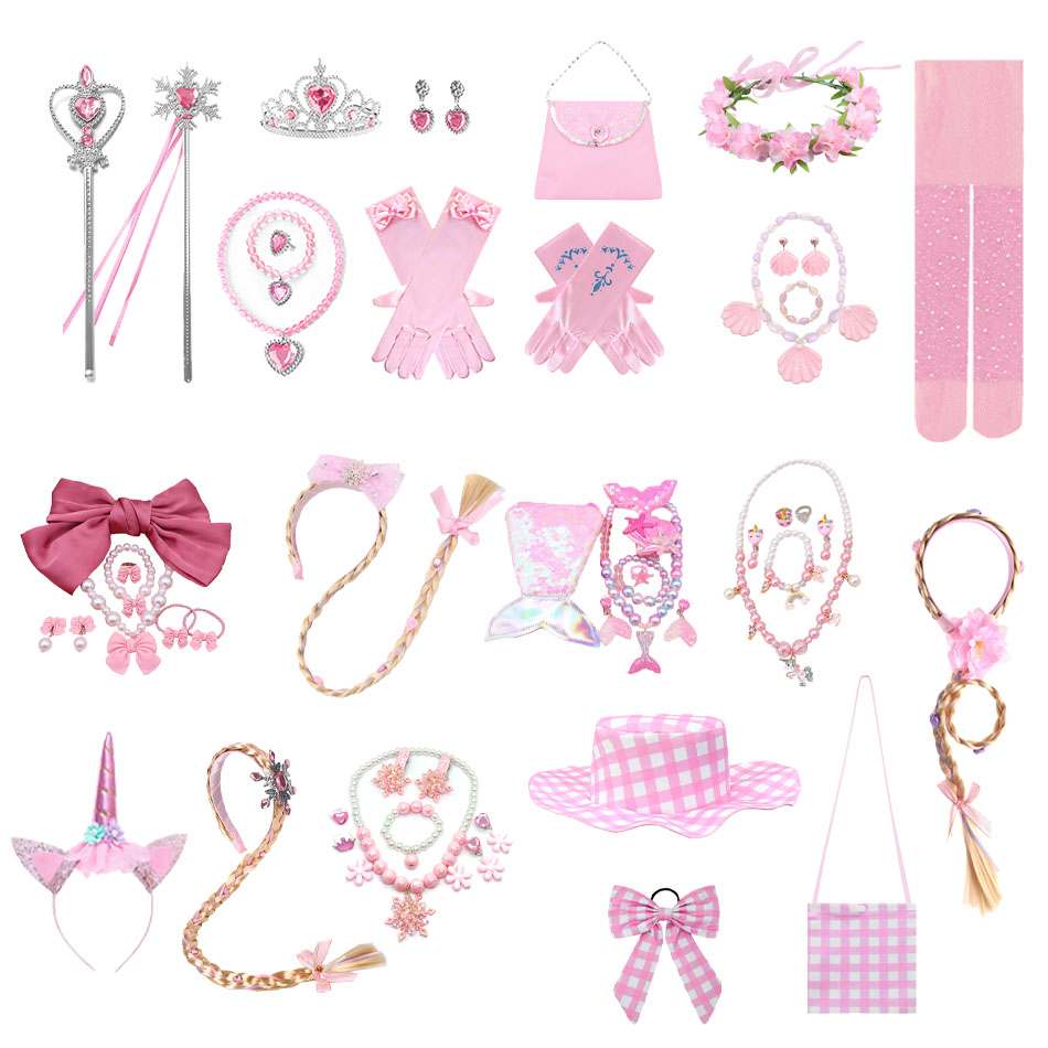 Philodendron Pink Princess - Princess Girls Pink Dress Up Accessories
