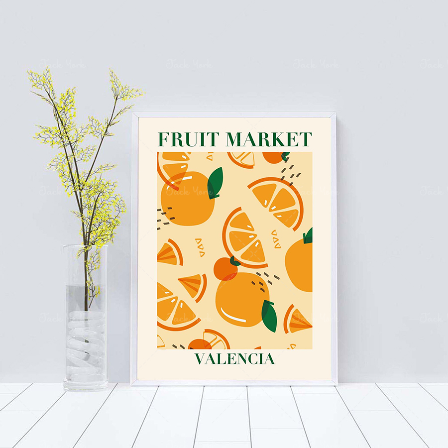 Fruit market print, fruit mark - Plant Jackfruit recension och pris