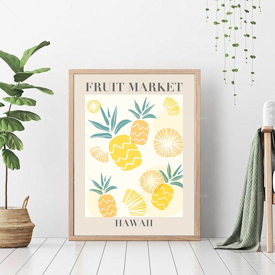 Fruit market print, fruit mark - Plant Jackfruit recension och pris