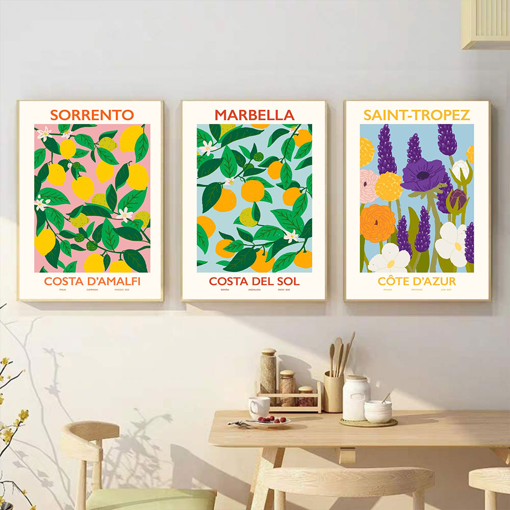 Fruit Lemon Orange Prints Post - Plant Jackfruit recension och pris