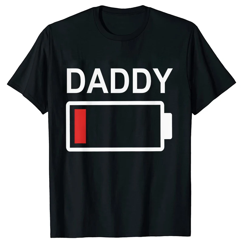 Battery Print T-Shirt Daddy Mo - Plant Parent T Shirt recension och pris